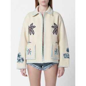 Alanui Coat Woman Beige